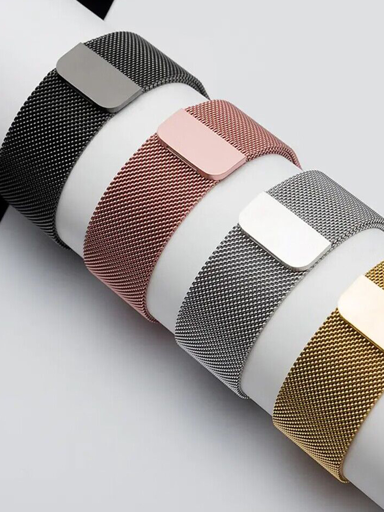 Milanese Loop Magnetic - สายแม่เหล็กสำหรับ Apple Watch ขนาด 46 มม.