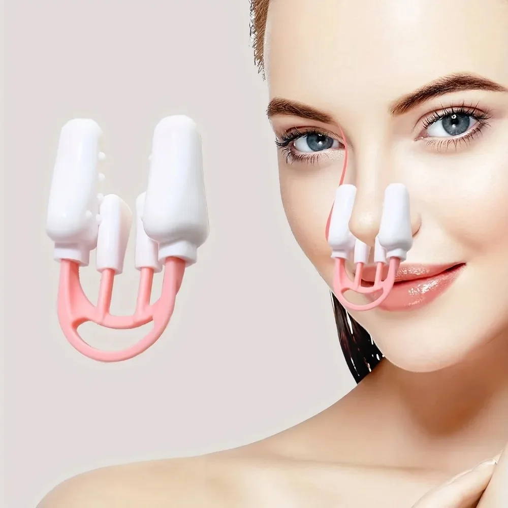 Curved Spring Bar - เครื่องแก้ไขสันจมูกแบบไม่เจ็บปวด เหมาะสำหรับทั้งผู้หญิงและผู้ชาย เหมาะสำหรับการยกและดึงจมูกที่กว้างและโค้ง