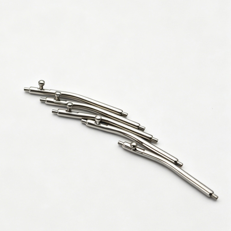 Curved Spring Bar - อะไหล่ซ่อมนาฬิกา สปริงบาร์แบบโค้งปลดเร็ว เส้นผ่านศูนย์กลาง 1.5 มม. ความยาว