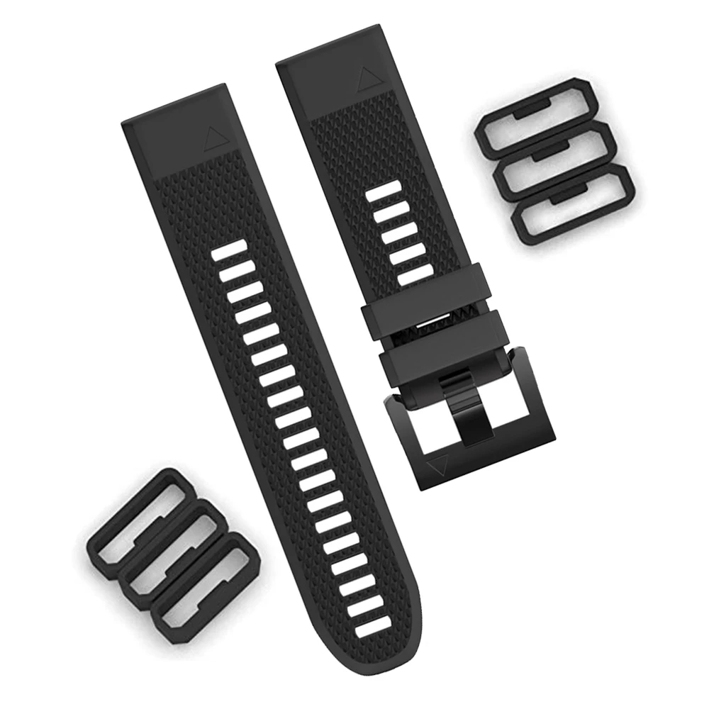 Silicone Watch Band 22Mm - สําหรับ Garmin Forerunner 945/935/955/965 Fenix 5/6/7