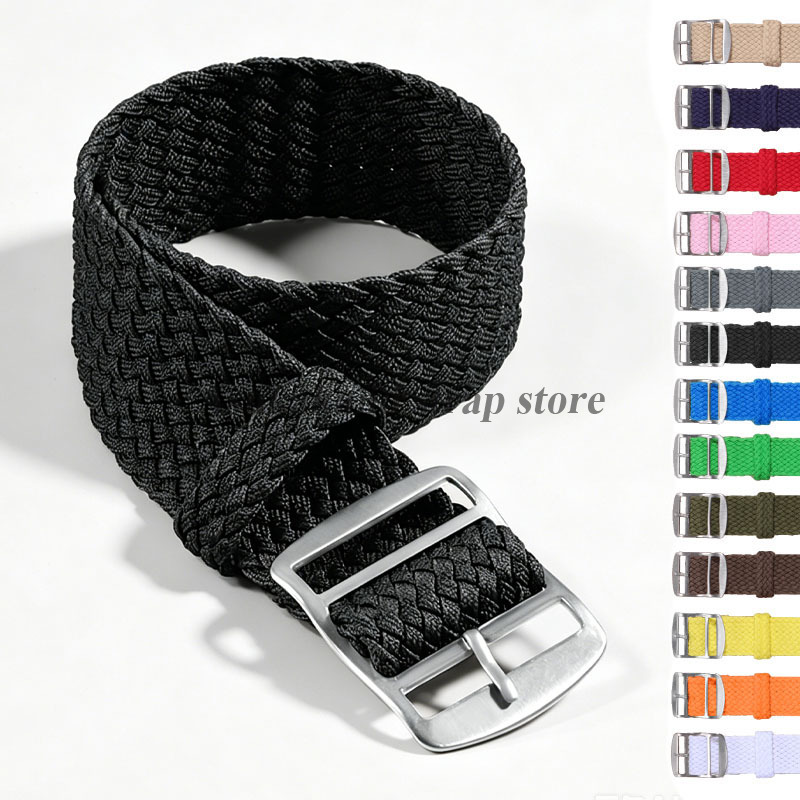 Perlon Strap Woven - สายไนลอนคุณภาพสูงสำหรับสายนาฬิกาเพอร์ลอน 14 มม. 16 มม. 18
