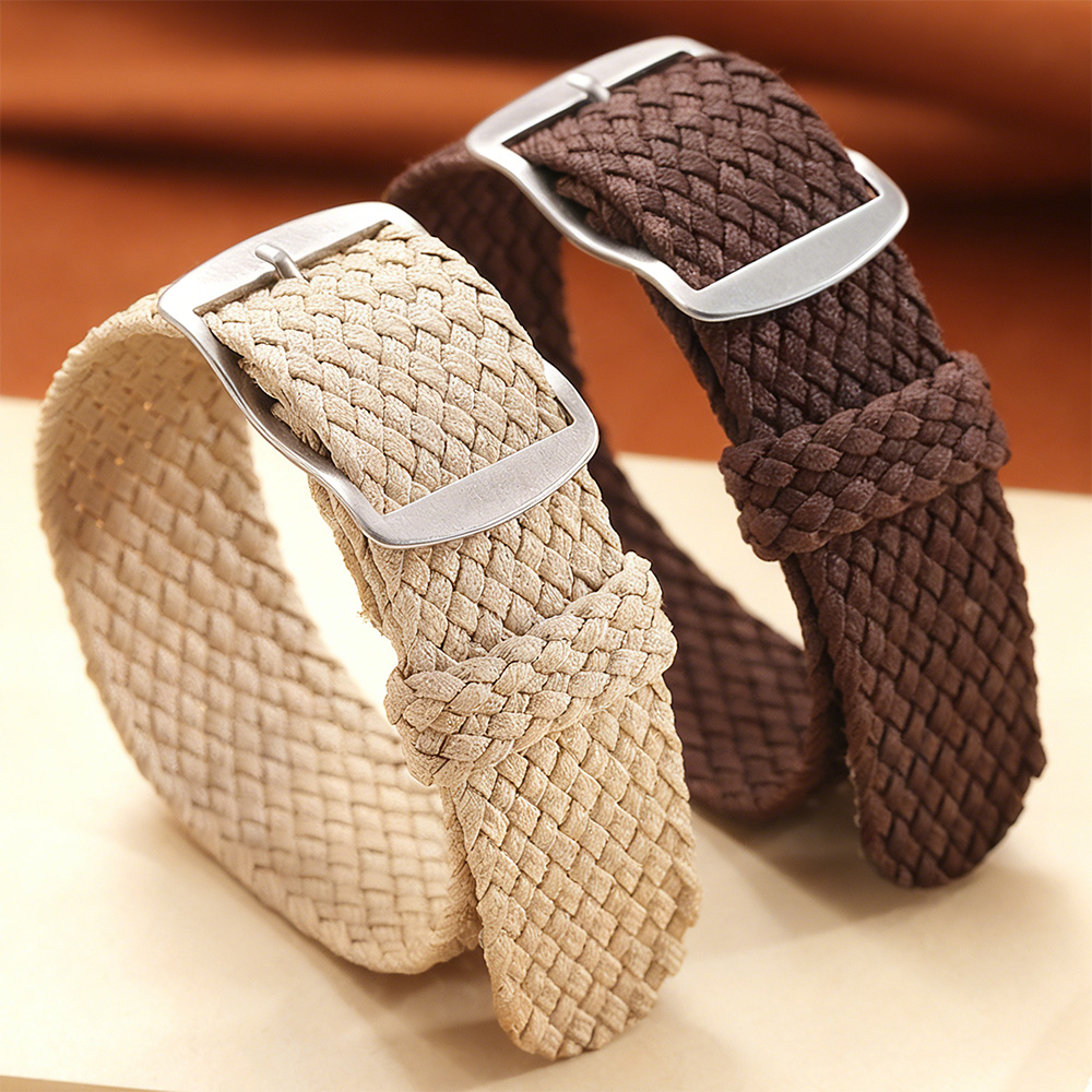 Perlon Strap Woven - สายนาฬิกาไนลอนถักแบบแคนวาส ขนาด 14 มม. 16 มม.