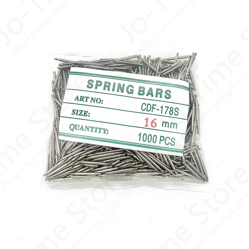 Spring Bar Tool Set - 1000pcs นาฬิกาสปริงบาร์ชุดเครื่องมือหนา 1.8 มม.Watchband Link ประแจสําหรับซ่อมนาฬิกาขนาด