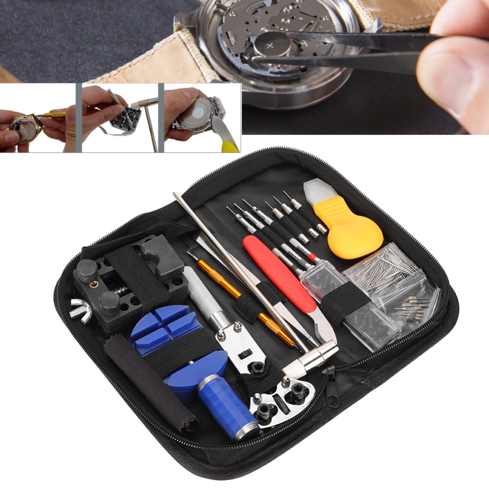 Spring Bar Tool Set - ชุดเครื่องมือซ่อมนาฬิกา 147 ชิ้น หลายสี ขนาด 20.7*10