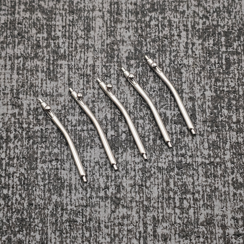 Curved Spring Bar - สายนาฬิกาแบบโค้งพร้อมสปริงบาร์แบบปลดเร็ว ขนาดเส้นผ่านศูนย์กลาง 1.8 มม. ความยาว 16