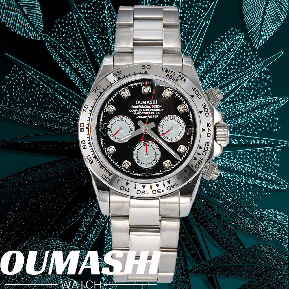 Stainless Bracelet Diver - นาฬิกาหรู VK63 ขนาด 39.3 มม. ควอตซ์