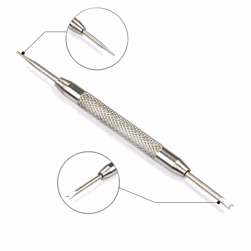Spring Bar Tool Set - นาฬิกาเครื่องมือสปริงบาร์ Remover เปิดนาฬิกาสร้อยข้อมือเข็มบาร์ยื่น PIN ซ่อมสายนาฬิกา Watchmakers