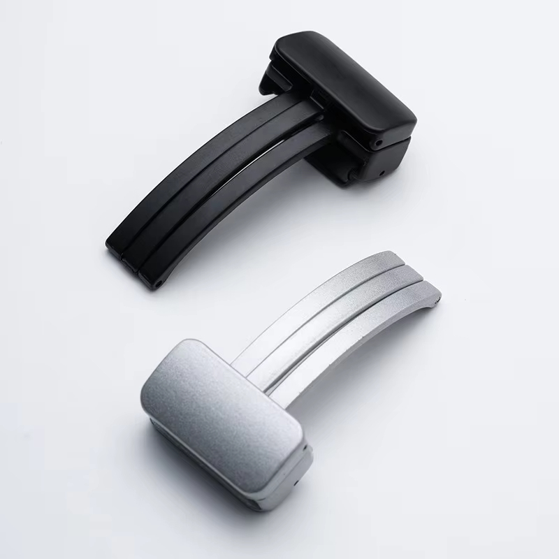 Silicone Watch Band 22Mm - 14 16 18 20 22 มม.นาฬิกาโลหะสําหรับหนังสายนาฬิกาซิลิโคนพับนาฬิกา