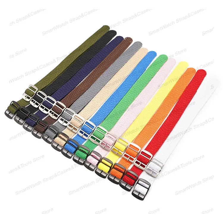 14mm 16mm 18mm 20mm 22mm Perlo - Perlon Strap Woven บทวิจารณ์และราคา