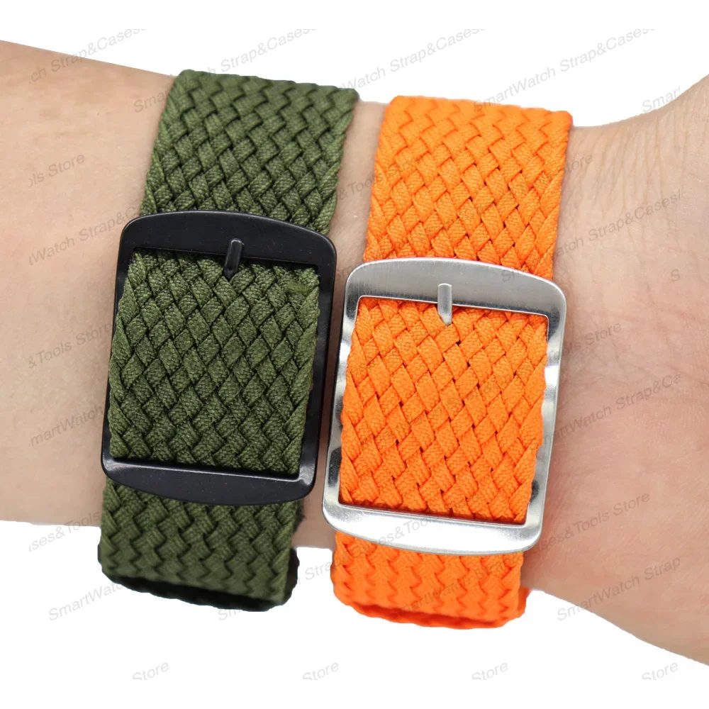 14mm 16mm 18mm 20mm 22mm Perlo - Perlon Strap Woven บทวิจารณ์และราคา