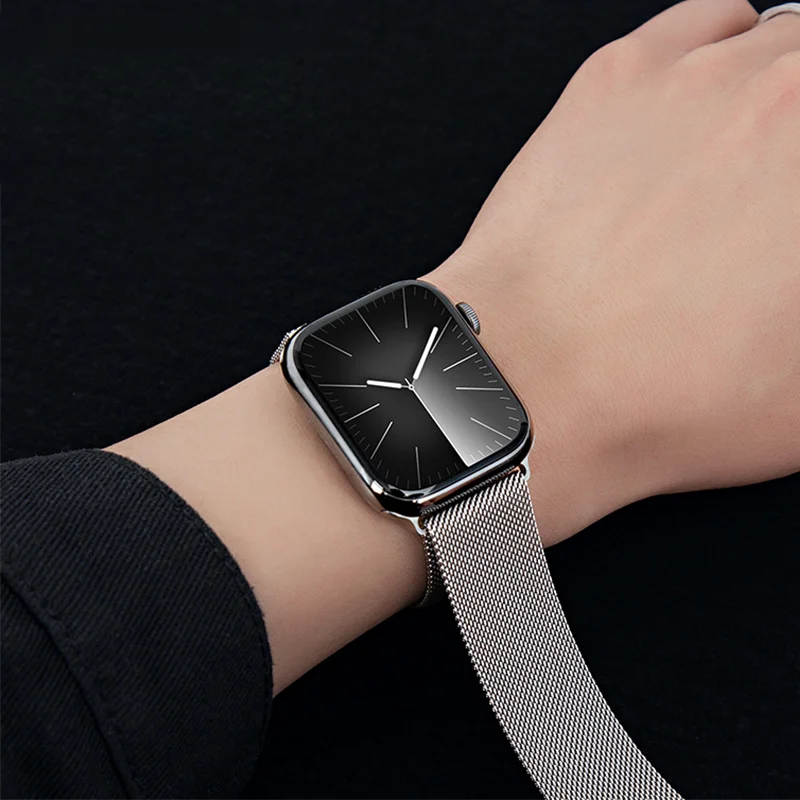 สายนาฬิกาแบบ Milanese loop สำห - Milanese Loop Magnetic บทวิจารณ์และราคา