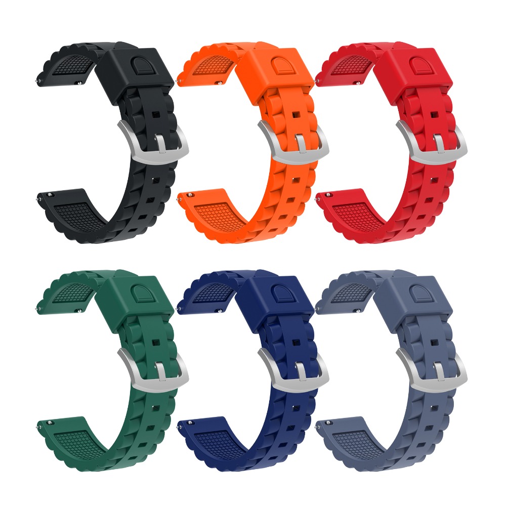 สายรัดซิลิโคนอ่อนนุ่มสําหรับ 2 - Silicone Watch Band 22Mm บทวิจารณ์และราคา