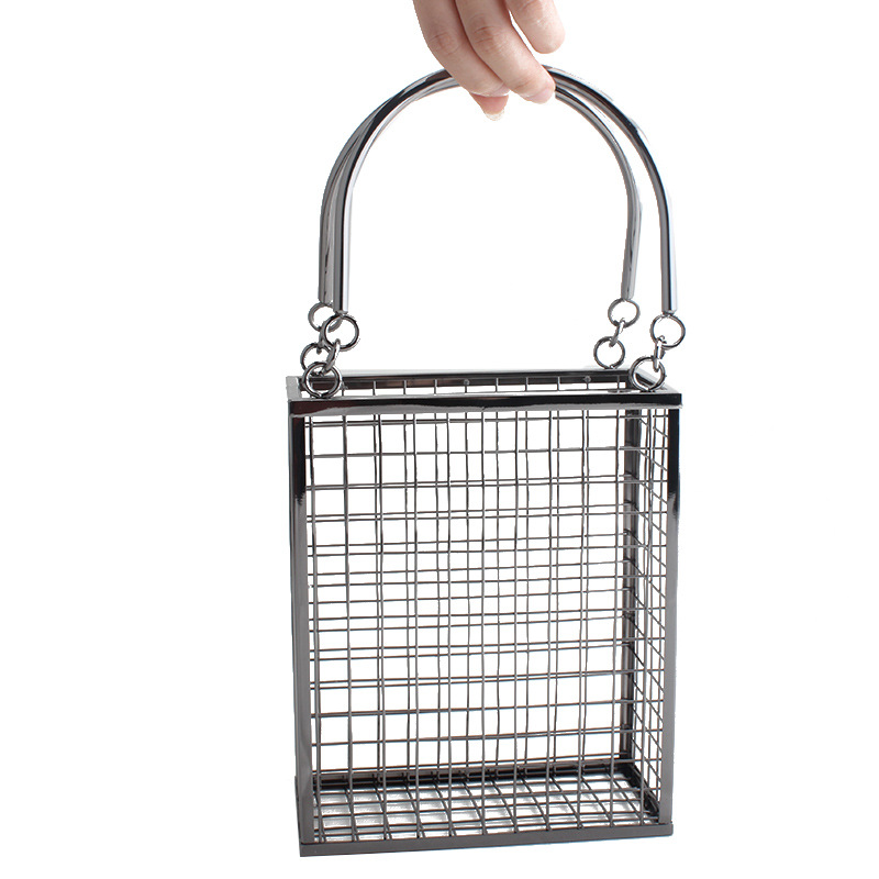 กระเป๋าถือทรงกลวงโลหะสำหรับฤดู - Mesh Strap Metal บทวิจารณ์และราคา