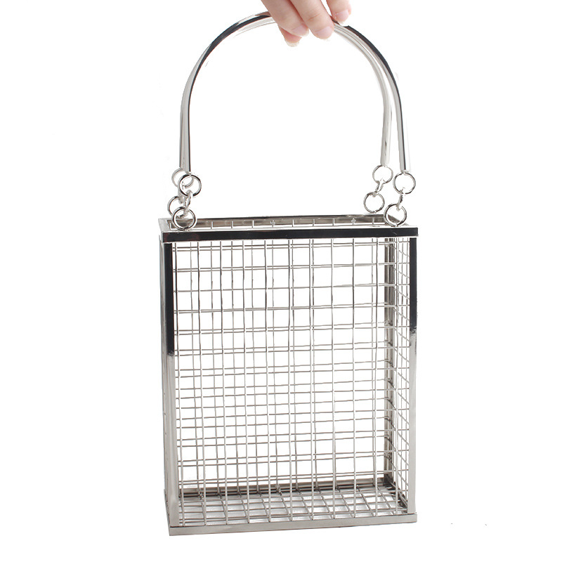 กระเป๋าถือทรงกลวงโลหะสำหรับฤดู - Mesh Strap Metal บทวิจารณ์และราคา
