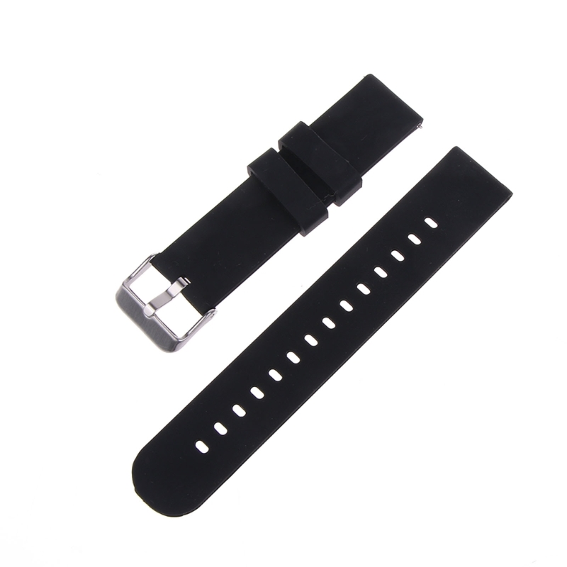 สายซิลิโคน20/22มม. นุ่มปลดออกไ - Silicone Watch Band 22Mm บทวิจารณ์และราคา