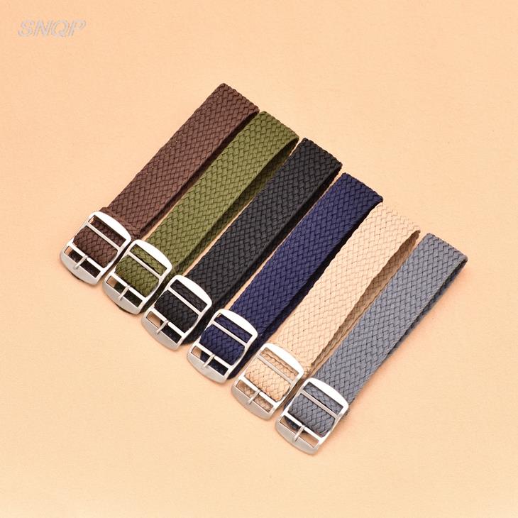 20มม. 22มม. สีดำน้ำเงินเข้มสำห - Perlon Strap Woven บทวิจารณ์และราคา