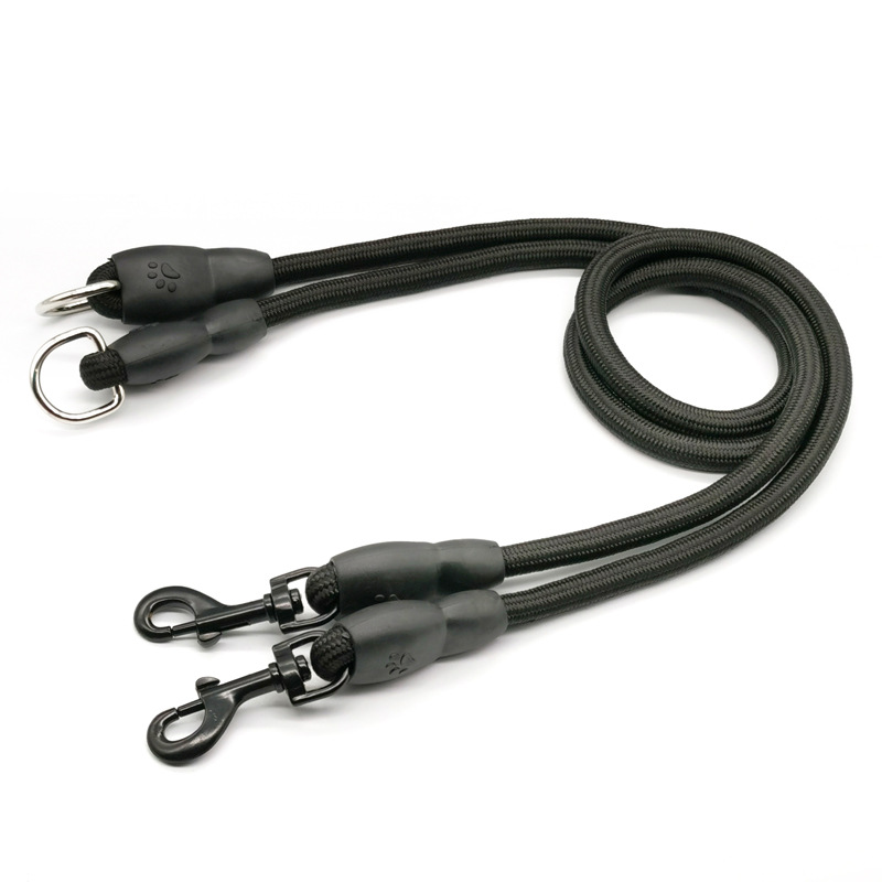 สายจูงสุนัขคู่สายจูงสำหรับสุนั - Leather Strap Quick Release บทวิจารณ์และราคา
