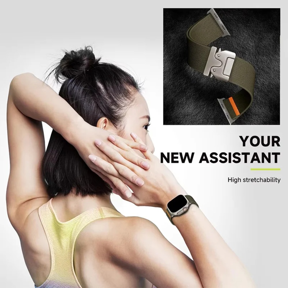 สายรัดนาฬิกา Apple Watch Serie - Parachute Strap Elastic บทวิจารณ์และราคา