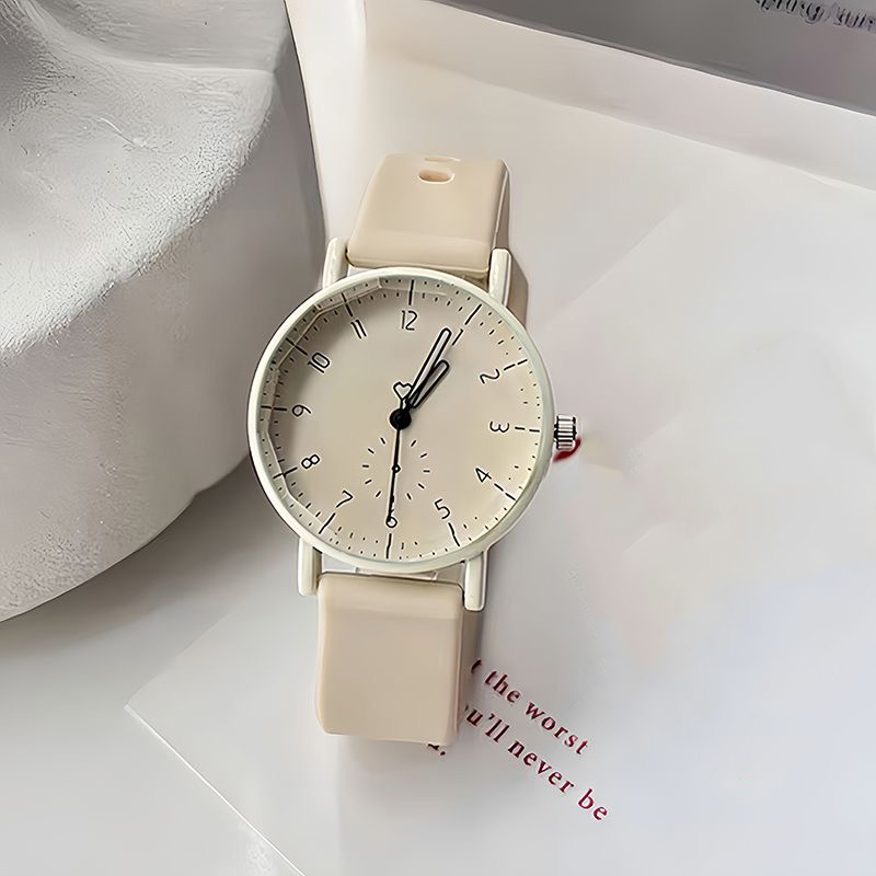 นาฬิกาควอตซ์แฟชั่นสำหรับผู้หญิ - Silicone Band Women บทวิจารณ์และราคา