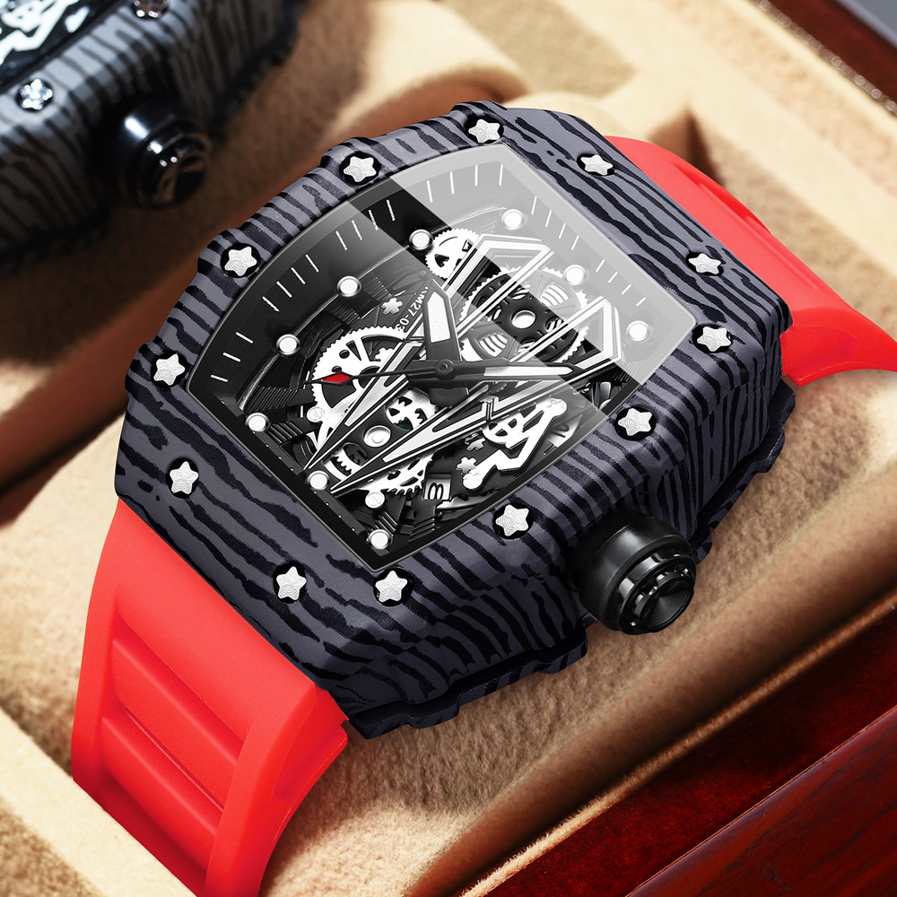 นาฬิกาควอตซ์แฟชั่น BINBOND B85 - Rubber Strap Diver บทวิจารณ์และราคา