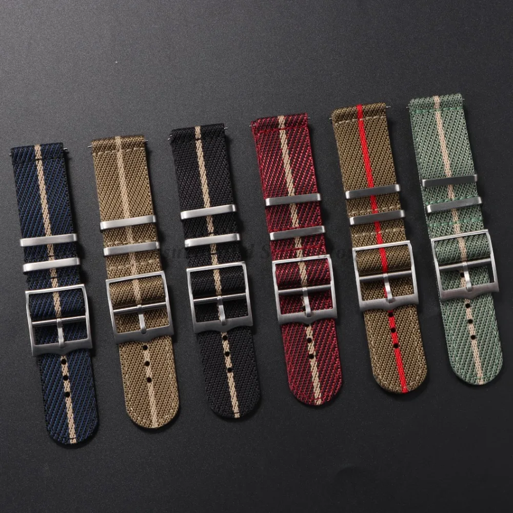 20nn 22 มม.ไนลอนสําหรับ Omega  - Nato Strap Nylon บทวิจารณ์และราคา