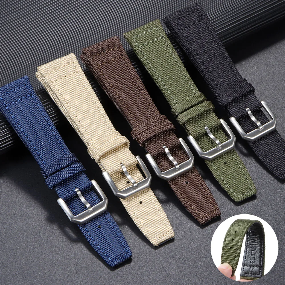 ผ้าใบไนลอนสําหรับนาฬิกา IWC PI - Nato Strap Nylon บทวิจารณ์และราคา