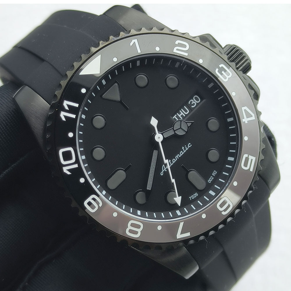นาฬิกา 40 มม. NH36 สีดำ นาฬิกา - Stainless Bracelet Diver บทวิจารณ์และราคา