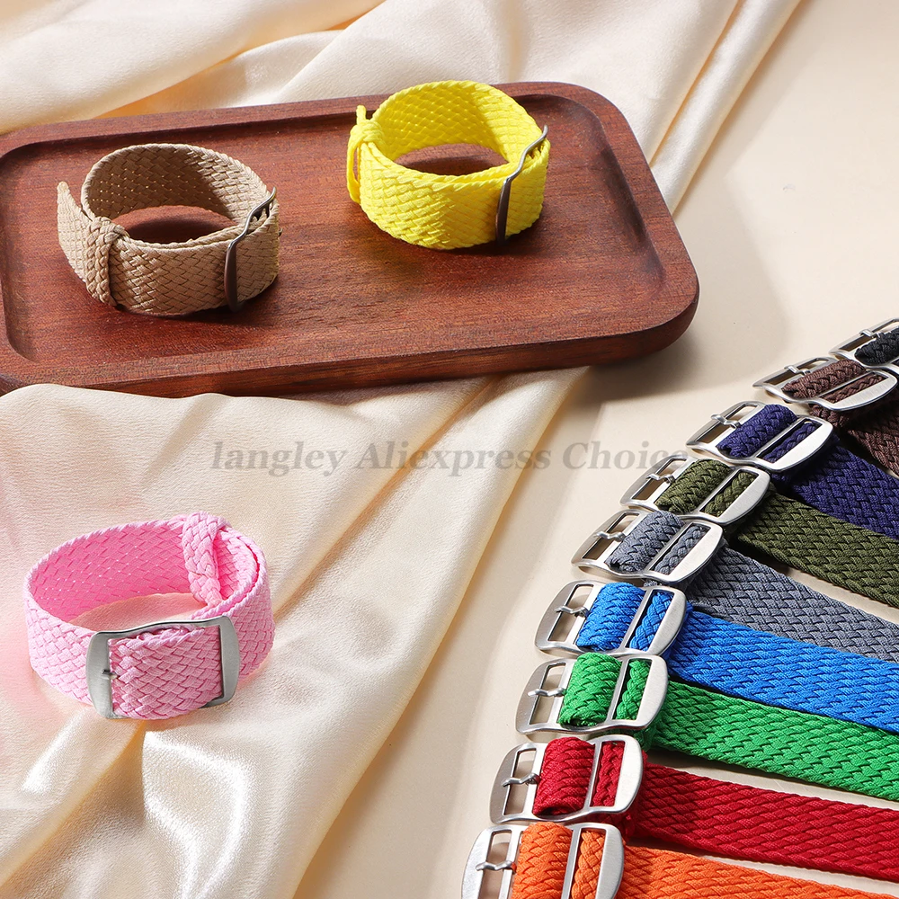 14mm 16mm 18mm 20mm 22mm ผ้าทอ - Perlon Strap Woven บทวิจารณ์และราคา