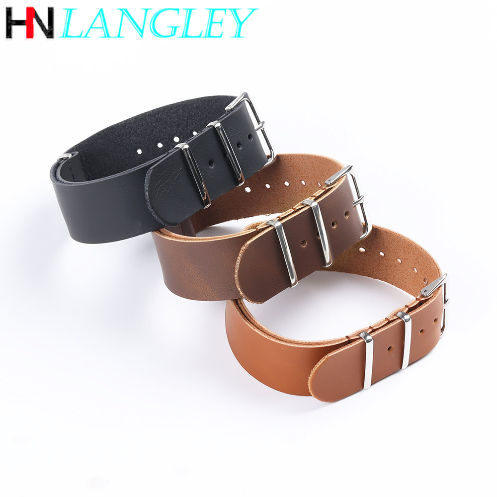 Ultra บางนาฬิกาหนัง Band สายเด - Nato Strap Nylon บทวิจารณ์และราคา