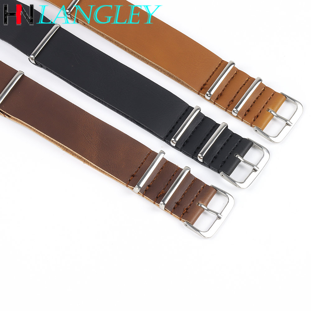 Ultra บางนาฬิกาหนัง Band สายเด - Nato Strap Nylon บทวิจารณ์และราคา