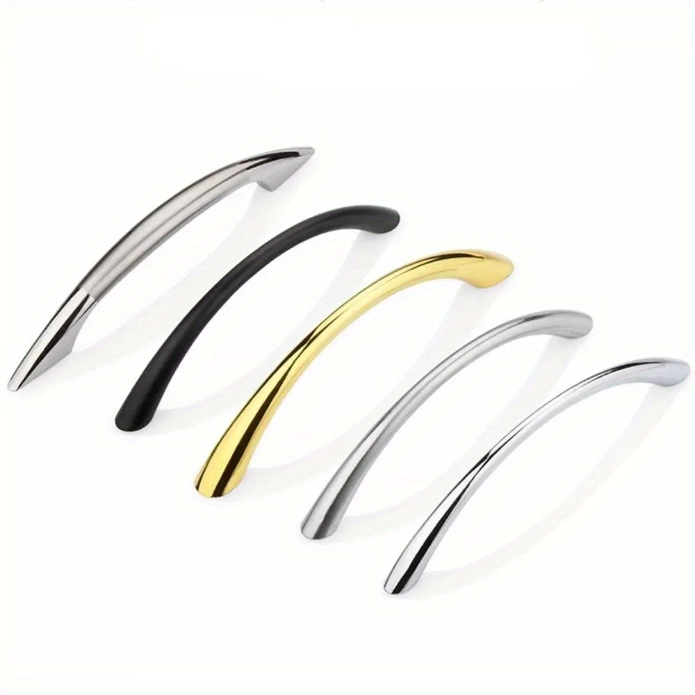 มือจับเฟอร์นิเจอร์โลหะผสมสังกะ - Curved Spring Bar บทวิจารณ์และราคา
