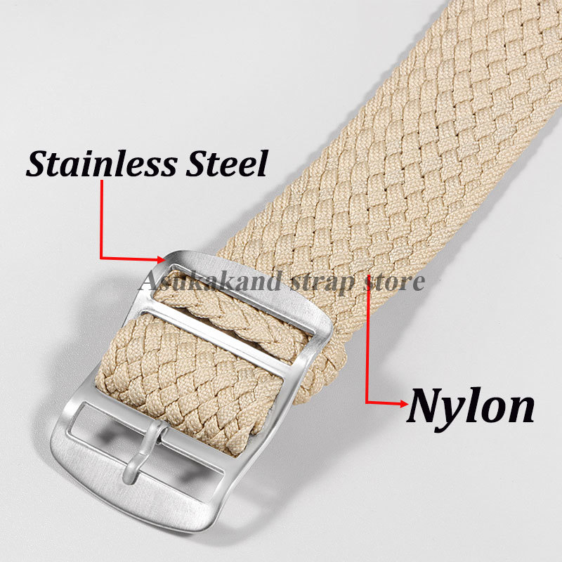สายไนลอนคุณภาพสูงสำหรับสายนาฬิ - Perlon Strap Woven บทวิจารณ์และราคา