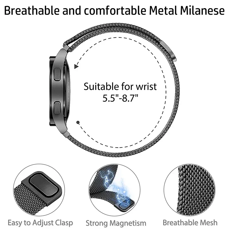 Milanese Loop สําหรับ Samsung  - Milanese Loop Magnetic บทวิจารณ์และราคา