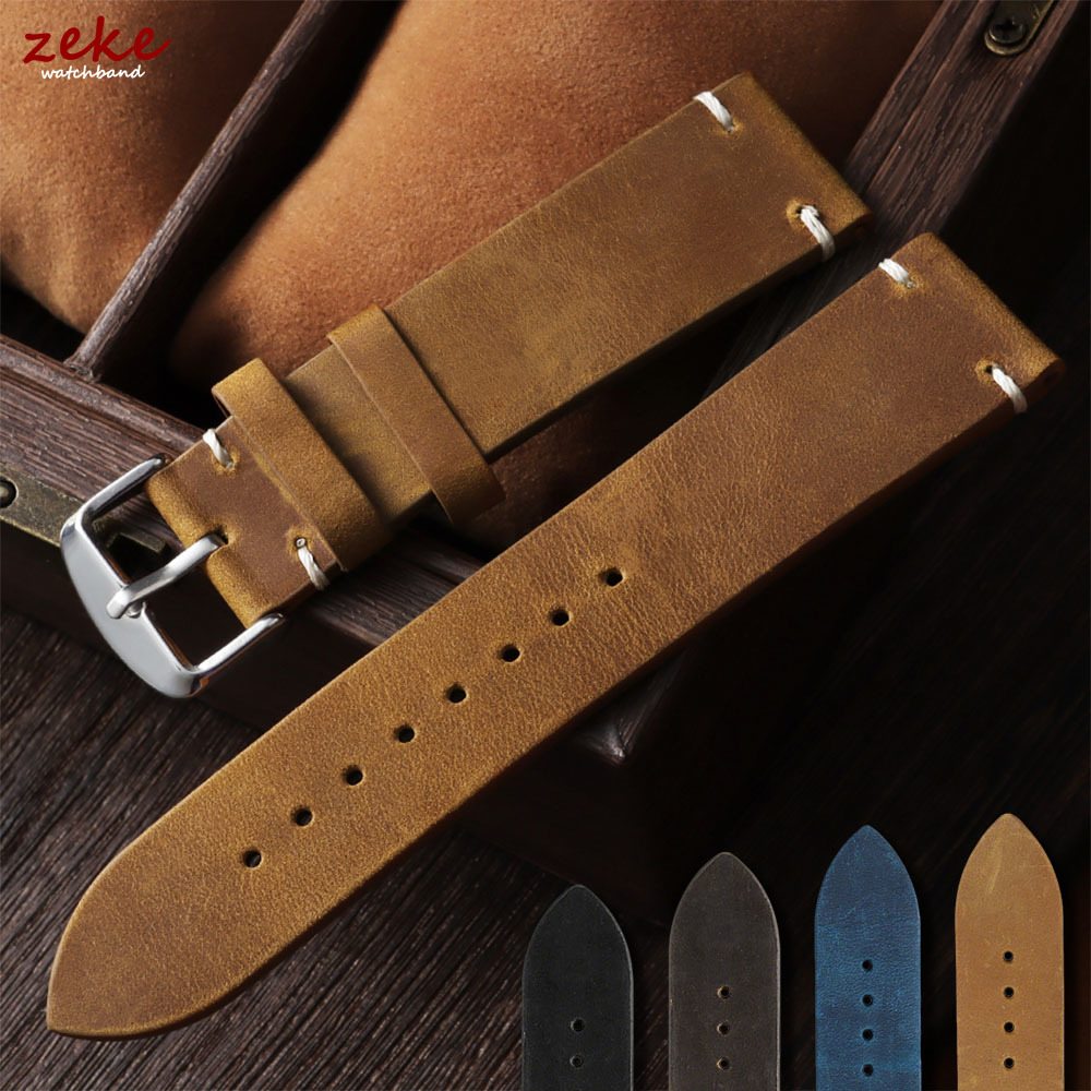 สายนาฬิกาวินเทจแบบนิ่มเคลือบแว - Suede Strap Watch บทวิจารณ์และราคา