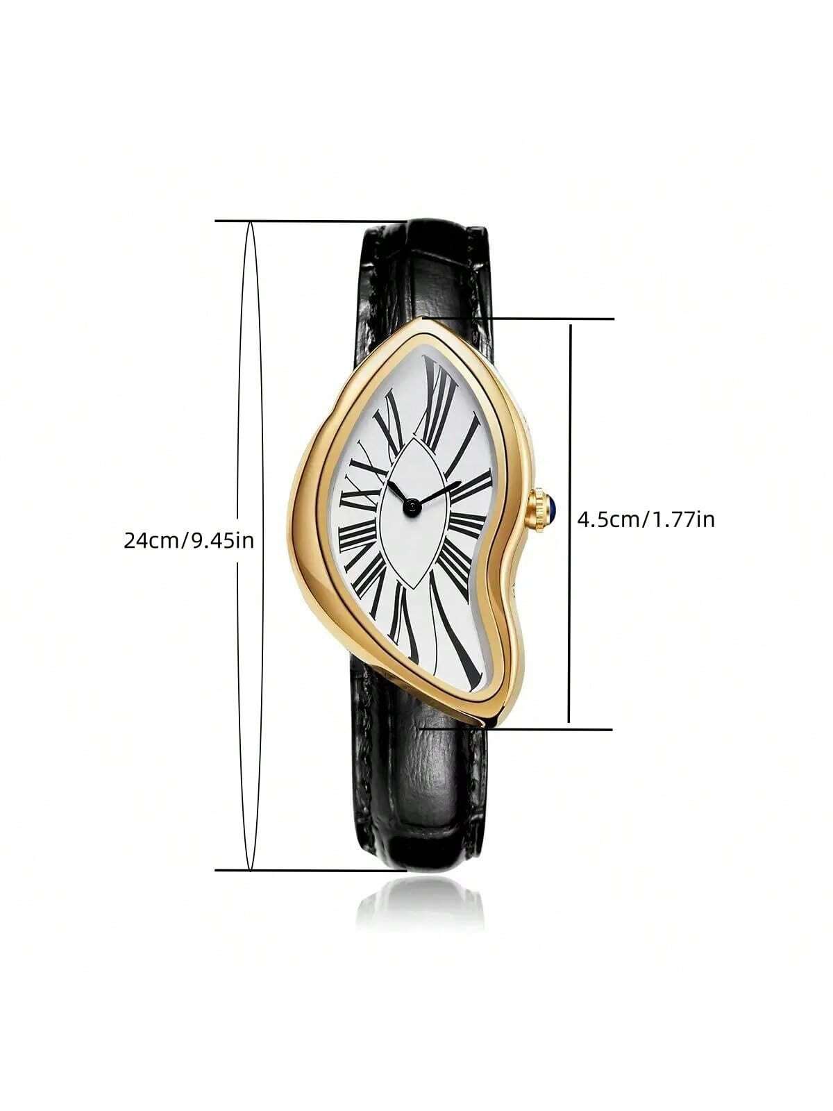 นาฬิกาข้อมือสุดหรู Creative Me - Leather Watch Band Men บทวิจารณ์และราคา