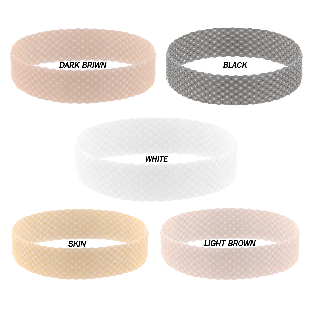 ที่คาดผมซิลิโคนกันลื่นแบบระบาย - Silicone Band Women บทวิจารณ์และราคา