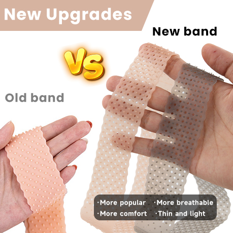 ที่คาดผมซิลิโคนกันลื่นแบบระบาย - Silicone Band Women บทวิจารณ์และราคา
