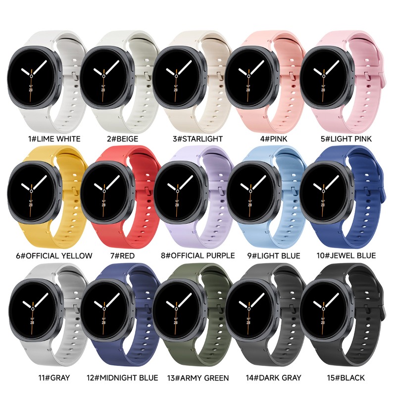 20/22 มม.ซิลิโคนสำหรับซัมซุงกา - Silicone Watch Band 22Mm บทวิจารณ์และราคา