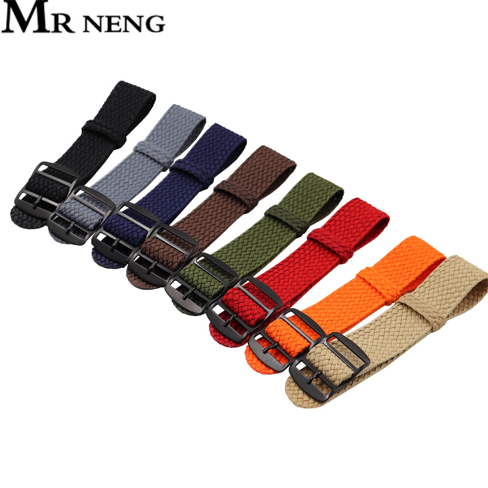 18มม.20มม.22มม.สีสำหรับ Perlon - Perlon Strap Woven บทวิจารณ์และราคา