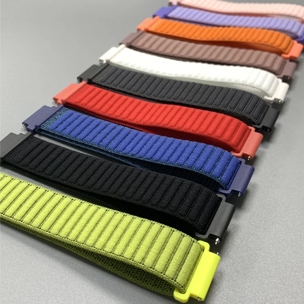 สายนาฬิกาไนลอนแบบสปอร์ตขนาด 20 - Sport Loop Velcro บทวิจารณ์และราคา