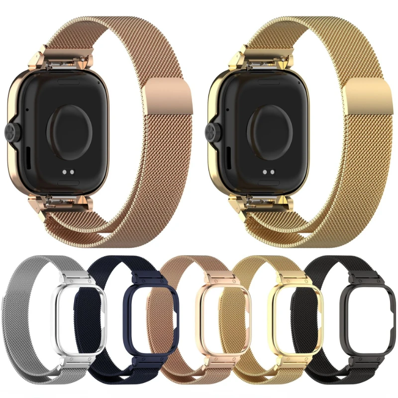 กรณีโลหะ + Milanese Loop สําหร - Milanese Loop Magnetic บทวิจารณ์และราคา