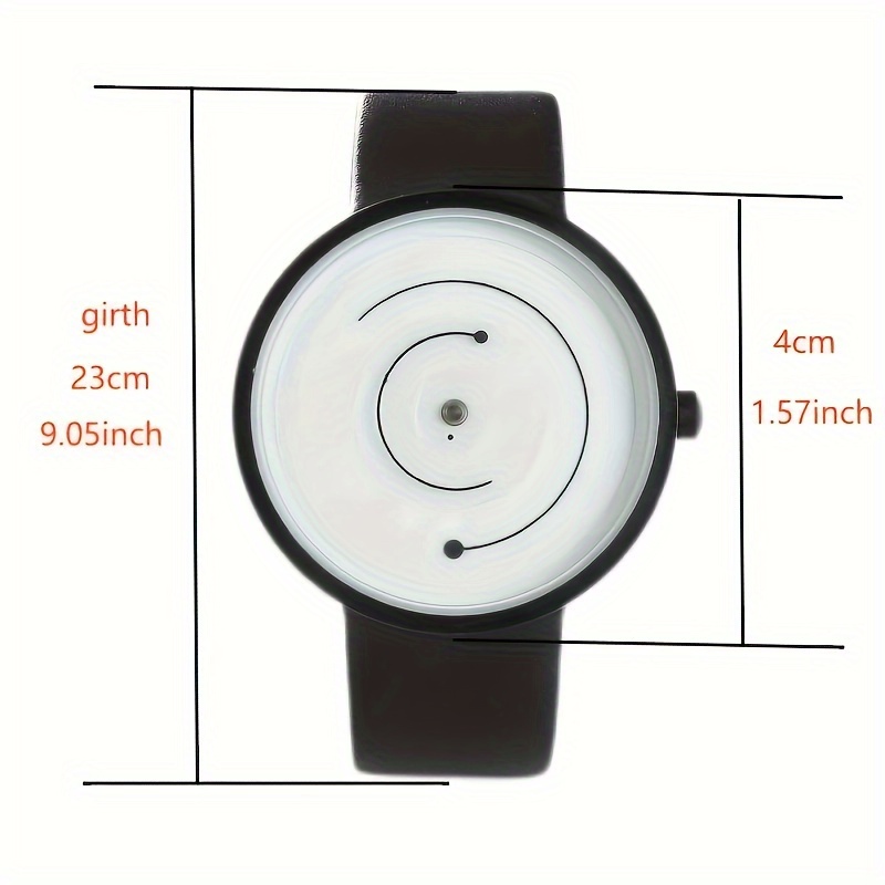 นาฬิกาแฟชั่นดีไซน์สร้างสรรค์สำ - Leather Watch Band Men บทวิจารณ์และราคา