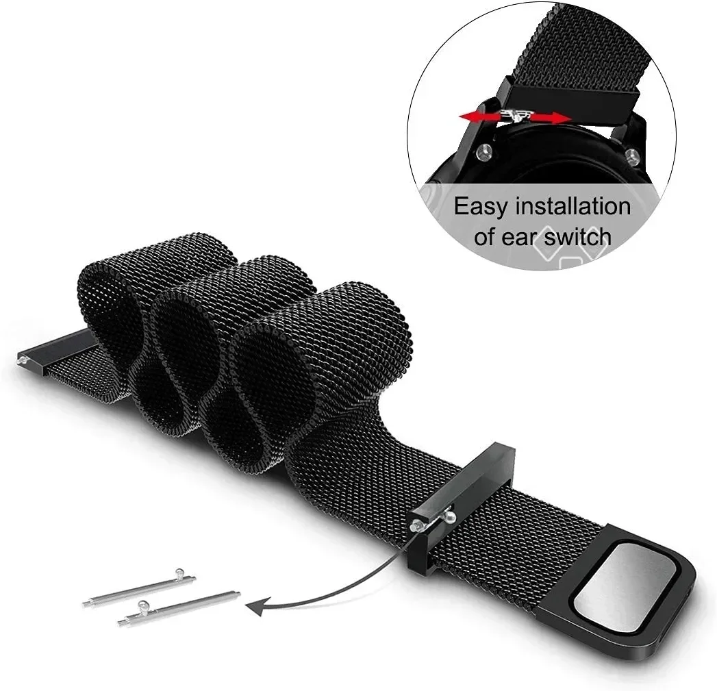 สายนาฬิกาแบบ Milanese Loop ขนา - Milanese Loop Magnetic บทวิจารณ์และราคา