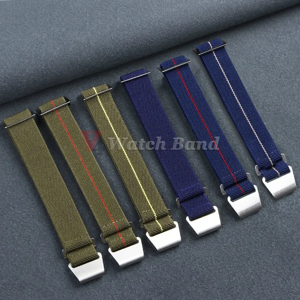 ยืดหยุ่นสายนาฬิกา 60 S ภาษาฝรั - Parachute Strap Elastic บทวิจารณ์และราคา