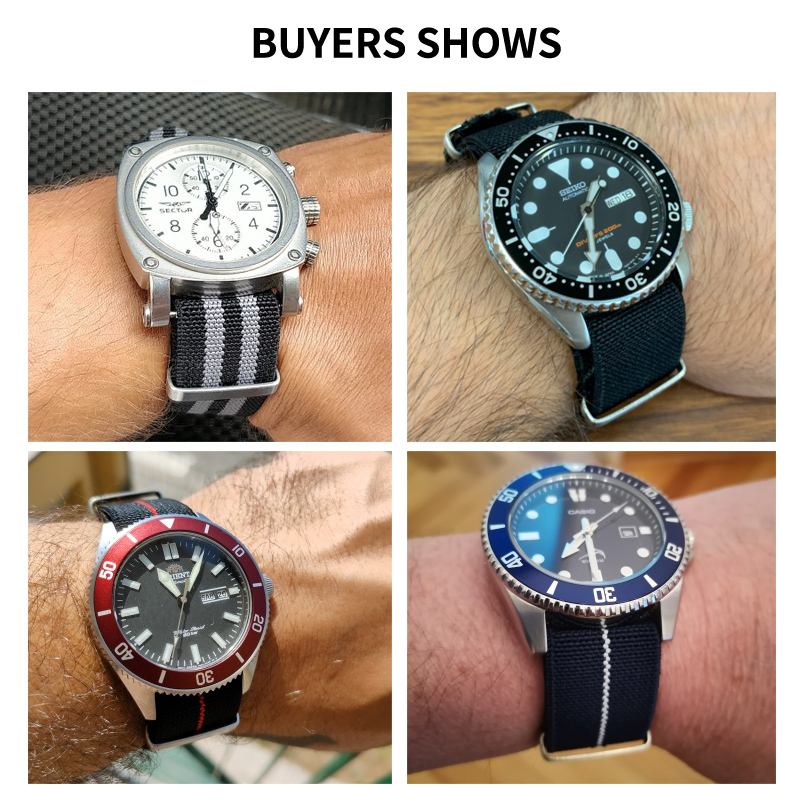 60's กองทัพฝรั่งเศสสายนาฬิกาสํ - Suede Strap Watch บทวิจารณ์และราคา