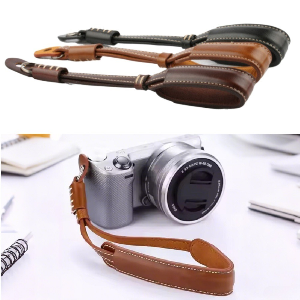 สายรัดข้อมือกล้องแบบปลดเร็ว, ส - Leather Strap Quick Release บทวิจารณ์และราคา