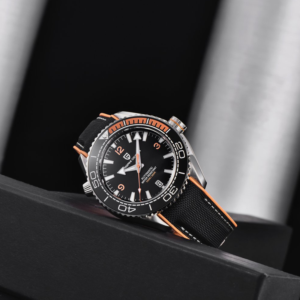 PAGANI DESIGN นาฬิกาดำน้ำ 100M - Rubber Strap Diver บทวิจารณ์และราคา