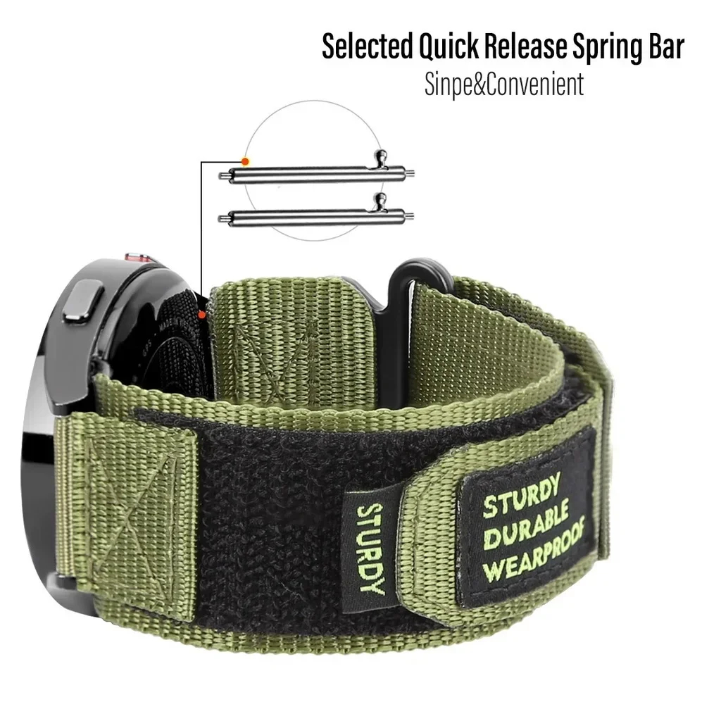 Quick Fit ไนลอนสําหรับ Samsung - Nato Strap Nylon บทวิจารณ์และราคา