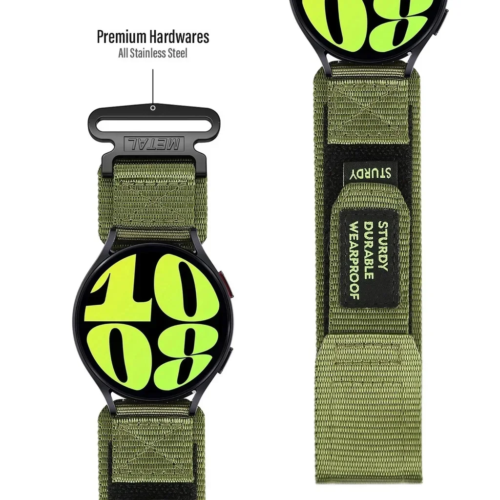 Quick Fit ไนลอนสําหรับ Samsung - Nato Strap Nylon บทวิจารณ์และราคา