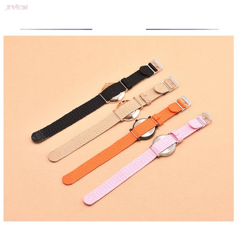 ผ้าใบกีฬานาฬิกาที่มีสีสันไนลอน - Perlon Strap Woven บทวิจารณ์และราคา
